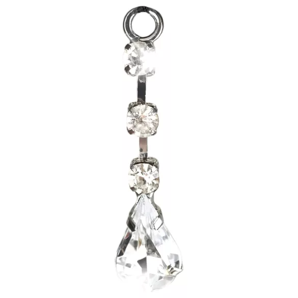 Cottelli Plus Size - set lingerie con strass e pizzo - nero - XL