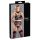Cottelli Bondage - set lingerie in pizzo con manette (nero) - M