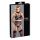 Cottelli Bondage - set lingerie in pizzo con manette (nero) - L