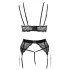 Abierta Fina - set intimo in pizzo nero