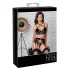 Abierta Fina - set intimo in pizzo nero