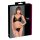 Cottelli - set trasparente in pizzo (nero) - M
