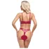 Cottelli Party - set reggiseno effetto lucido - rosso