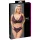 Cottelli Plus Size - set reggiseno trasparente fantasia (viola) - 2XL