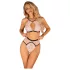 Obsessive - completo intimo donna - reggiseno e slip - rosa - L/XL