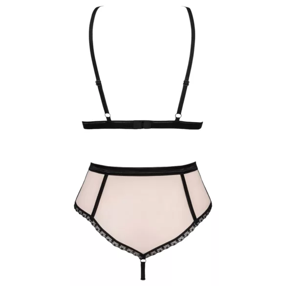 Obsessive - completo intimo donna - reggiseno e slip - rosa - L/XL