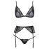 Bacio Seducente - Set Lingerie (Nero)