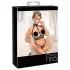 Abierta Fina - completo intimo aperto con catene - nero - L