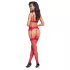 Cottelli - completo intimo natalizio in pizzo - rosso - L/XL
