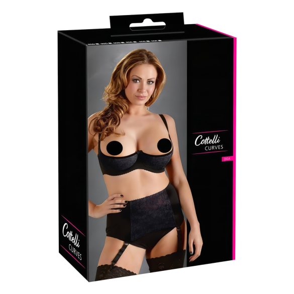 Cottelli Plus Taglia - Reggiseno sollevamento (nero)