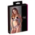 Cottelli - reggiseno a strisce con set lingerie - 85B/L