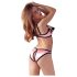 Cottelli - Set reggiseno sollevatore a righe - 85B/L