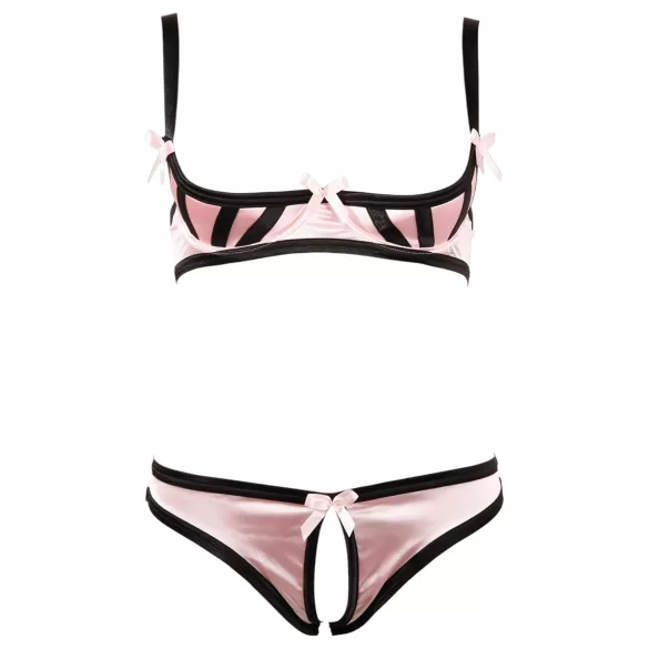 Cottelli - reggiseno a strisce con set lingerie - 85B/L