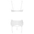 Cottelli - Set Reggiseno Sollevante in Pizzo e Lacci (Bianco) - 80B/M