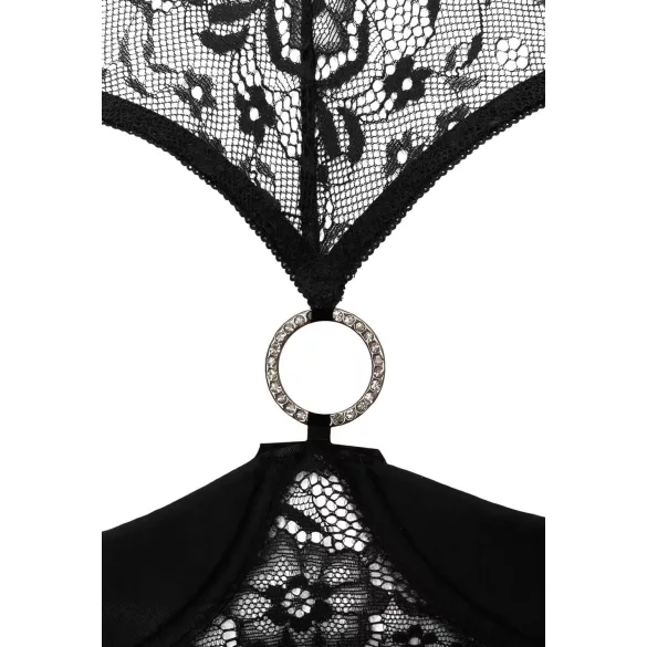 Cottelli - set reggiseno aperto - nero - 80B/M