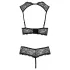 Cottelli - set reggiseno aperto - nero - 80B/M