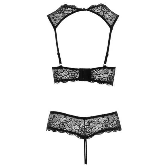 Cottelli - set reggiseno aperto - nero - 85B/L