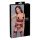 Cottelli Bondage - Set reggiseno push-up in pizzo opaco (rosso)
