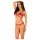 Obsessive Rubinesa - set intimo piccante (rosso) - L/XL