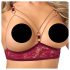 Abierta Fina - reggiseno a catena con slip - rosso
