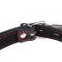 Ida Leather - Morso in pelle a forma d'osso (nero)