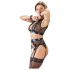 Cottelli Bondage - set intimo in pizzo (4 pezzi)