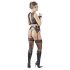Cottelli Bondage - set intimo in pizzo (4 pezzi)