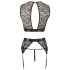 Cottelli Bondage - set intimo in pizzo (4 pezzi)