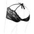Cottelli - Slip brasiliana in pizzo - nero - XL