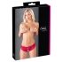 Cottelli - Slip aperto con fiocco donna (rosso) - M
