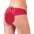 Cottelli - Slip aperto con fiocco donna (rosso) - M