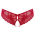 Cottelli - Slip aperto con fiocco donna (rosso) - M