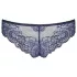 Obsessive - slip donna ricamato con fiocco - blu