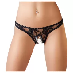 Cottelli - perizoma sexy donna - pizzo nero - M