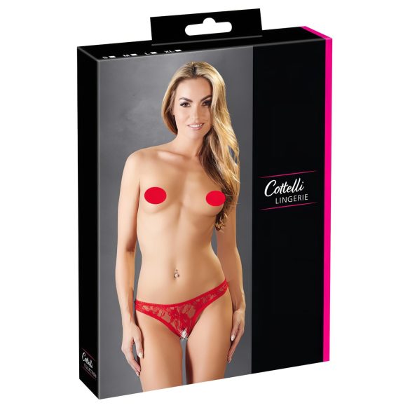 Cottelli - Tanga sexi in pizzo (rosso) - L