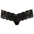 Cottelli - Perizoma in pizzo con perle (nero) - XL