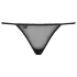 Obsessive - tanga donna floreale - nero - L/XL
