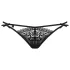 Obsessive Intensa - perizoma con doppia fascia - pizzo nero
