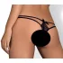 Obsessive Intensa - perizoma con doppia fascia - pizzo nero