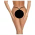 Noir - tanga effetto lucido - nero