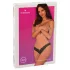 Obsessive Donna Dream - tanga aperta in pizzo - nero
