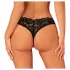 Obsessive Donna Dream - tanga aperta in pizzo - nero