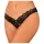 Obsessive Donna Dream - tanga aperta in pizzo - nero - M/L