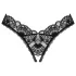 Obsessive Donna Dream - tanga aperta in pizzo - nero - M/L