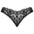 Obsessive Donna Dream - tanga aperta in pizzo - nero - M/L