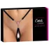 Cottelli - perizoma aperto con strass - nero (S-L)