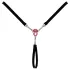 Cottelli - perizoma aperto con strass - nero (S-L)