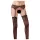 NO:XQSE - completo con reggicalze in pizzo - nero - M/L