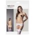 NO:XQSE - Set reggicalze in pizzo - bianco - M/L