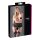 Cottelli Taglia Plus - reggicalze in pizzo e corsetto (nero) - XL